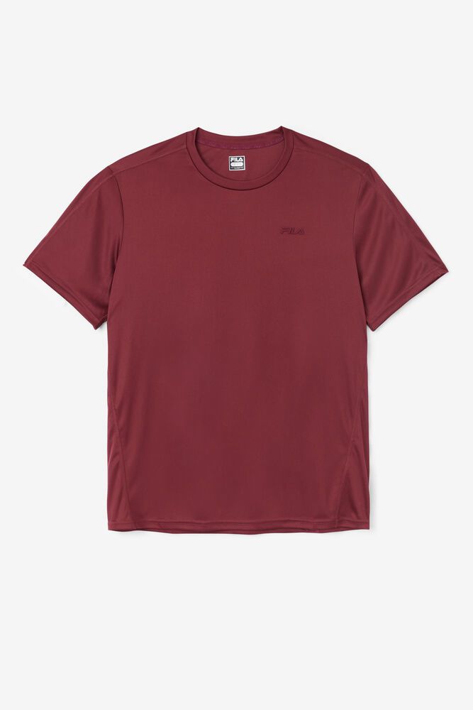 Fila Che Performance Red T-Shirt Mens - NZ 09268-IUBY